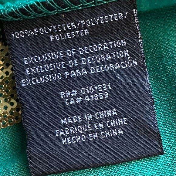 Decorated Christmas Tree sweat shirt - Picture 11 of 11